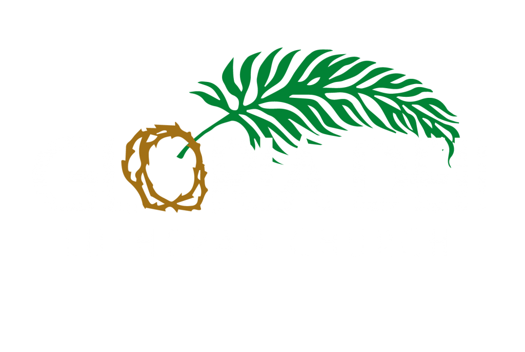 Gloria Dei Logo White Letters